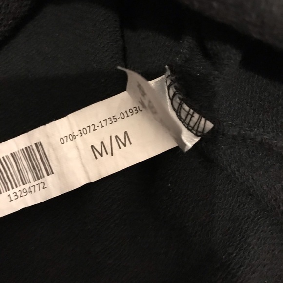 Crop Dark Grey Hoodie - Picture 3 of 4